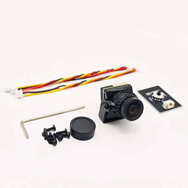 5.8G Cmos 1/1.8 1800TVL Mini FPV Camera 2.1mm Lens Power 5V-40V OSD Internal Adjustable For RC FPV Racing Drone