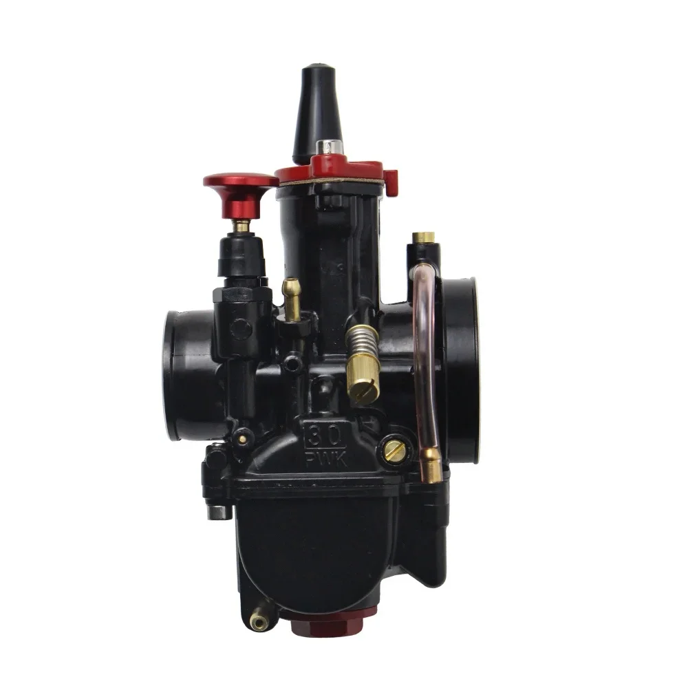 Motorcycle modified Universal Case For Maikuni Black PWK Carburetor KR150 21MM 24MM 26MM 28MM 30MM 32MM 34MM with Power Jet