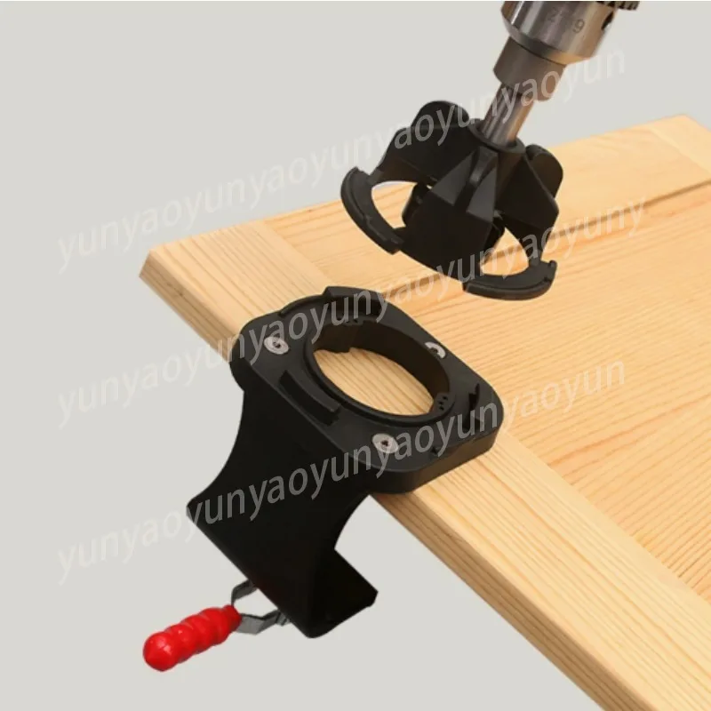 35mm Cabinet Hinge Drilling Locator All in One Woodworking Jig Portable Kitchen Cupboard Door Hole Positioning Tool