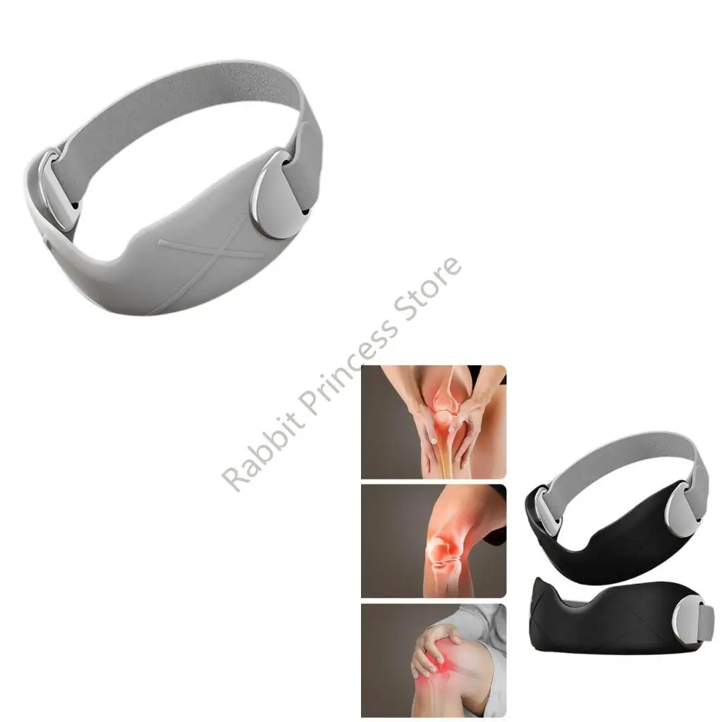 

BX0F Наколенник Силиконовый амортизатор Двойные регулируемые ремни Легкая спортивная защита улучшает движение