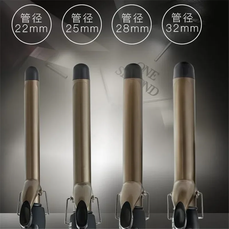 Professionelle 22mm 32mm LCD Lockenwickler Einstellung Temperatur Lockenwickler Keramik Curling Roller Zauberstab Wellen Styling Werkzeug – Detail 8