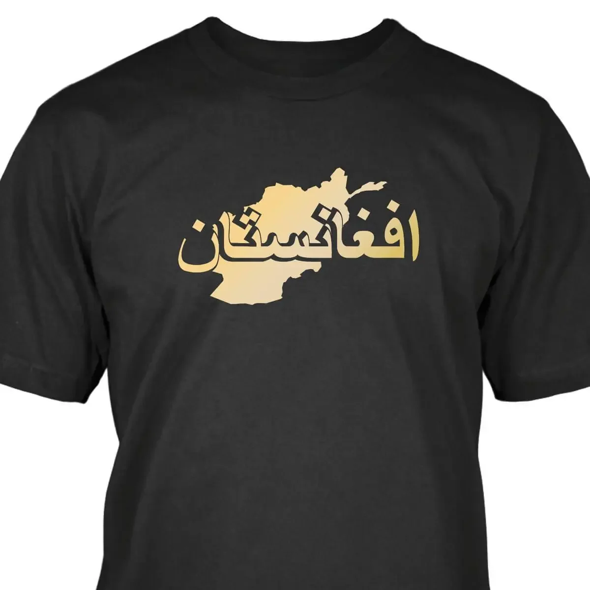 Afghanistan Map Afghan Letter Printed T Shirt. Short Sleeve 100% Cotton Casual T-shirts Loose Top Size S-3XL