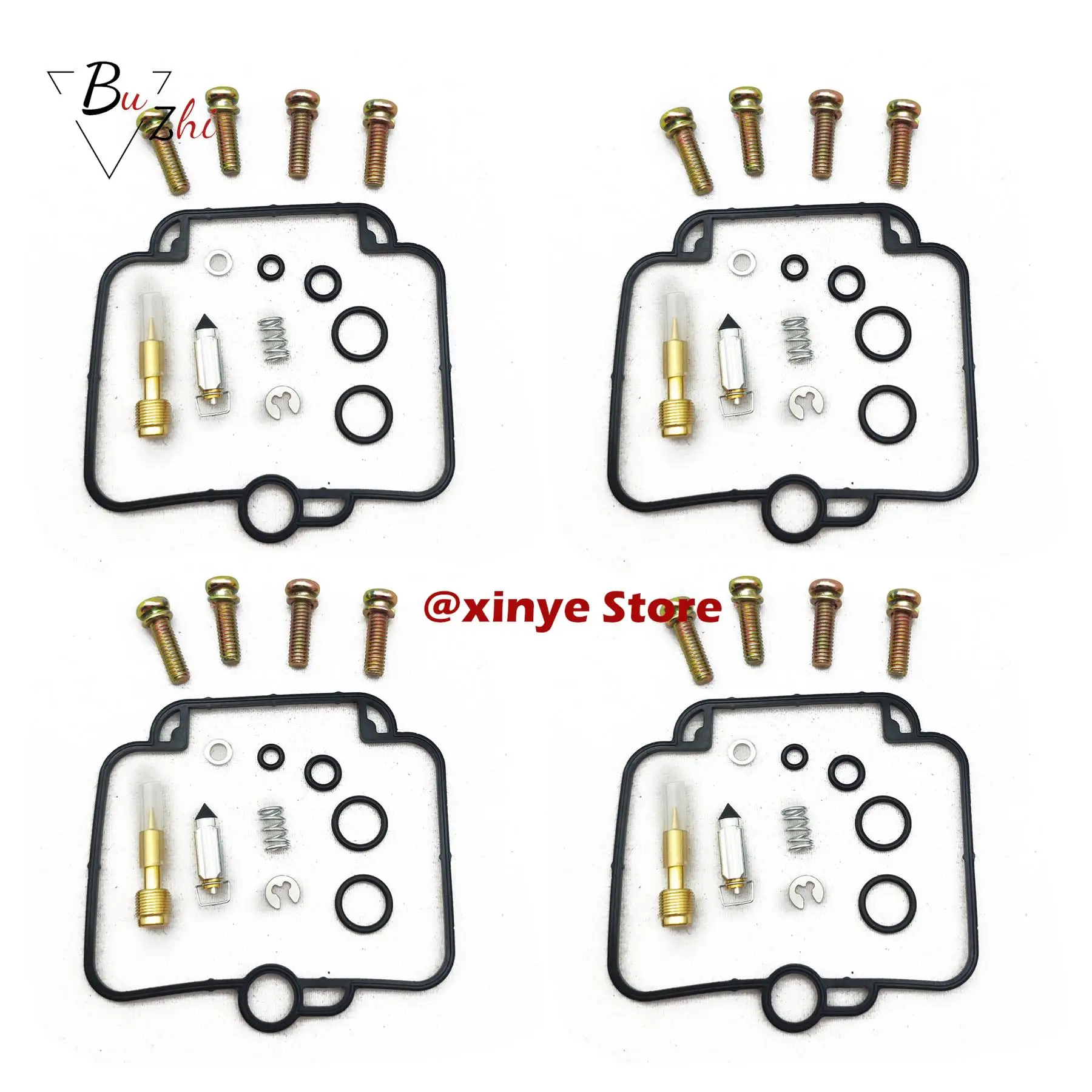 Motorcycle carburetor repair kit needle valve gasket air screw for Suzuki DR750 DR800 Big GSX1100 DR250SE DR350 GS500E GSX600