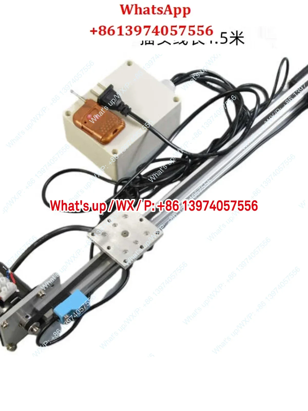 1pcs  One click start stop remote control unlimited reciprocating fixed speed motion track mute dual limit multi speed selection