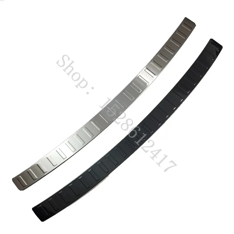 For Mercedes Benz GLE GLS Class W167 X167 2020~2025 Rear Trunk Bumper Protector Rear Scuff Plate Rear Door Sill Car Accessories