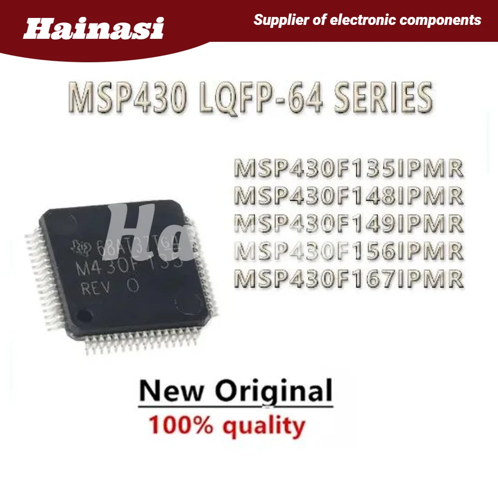 MSP430F135IPMR MSP430F148IPMR MSP430F149IPMR MSP430F156IPMR MSP430F167IPMR MSP430F MSP430 MSP IC MCU Chip LQFP-64