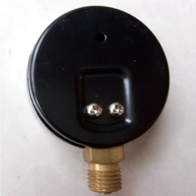 60 Type Air Pressure Gauge 2 Screw Mounted Meter Industrial Universal Pressure Measuring Instrument view 3