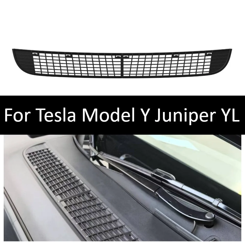 

Air Intake Filter Cover For Tesla Model Y Juniper YL AC Vent Anti Dust Mesh Protector Exterior Car Accessories Cooling Guard Kit