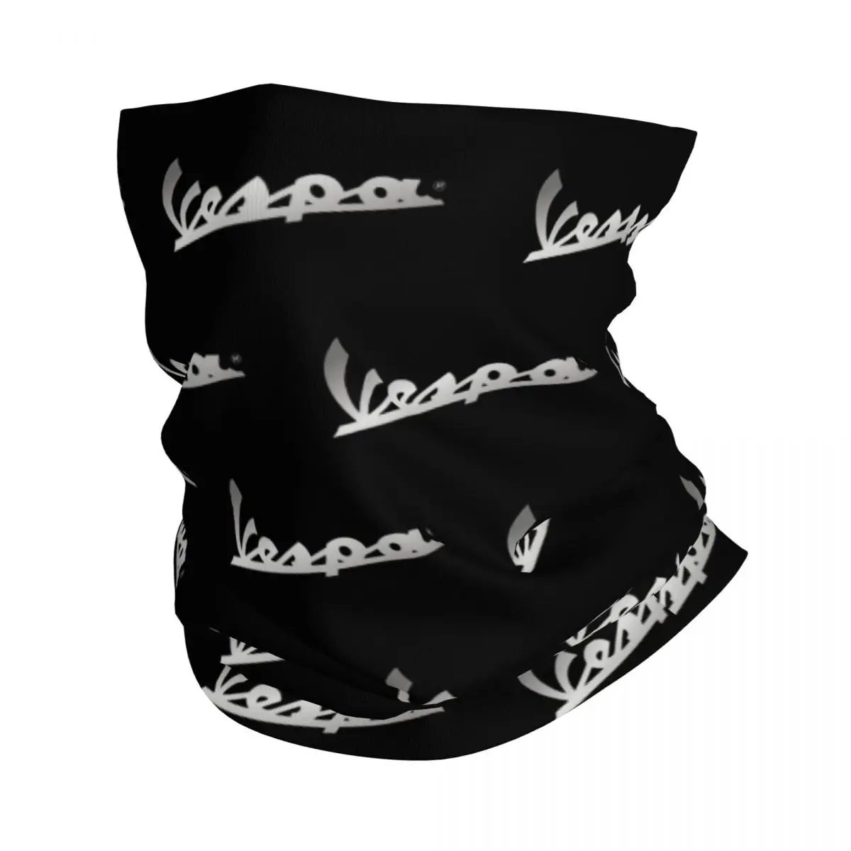 Italy Vespas Motorcycle Bandana Neck Gaiter Printed Motor Balaclavas Wrap Scarf Multifunctional Headband Running Adult Washable