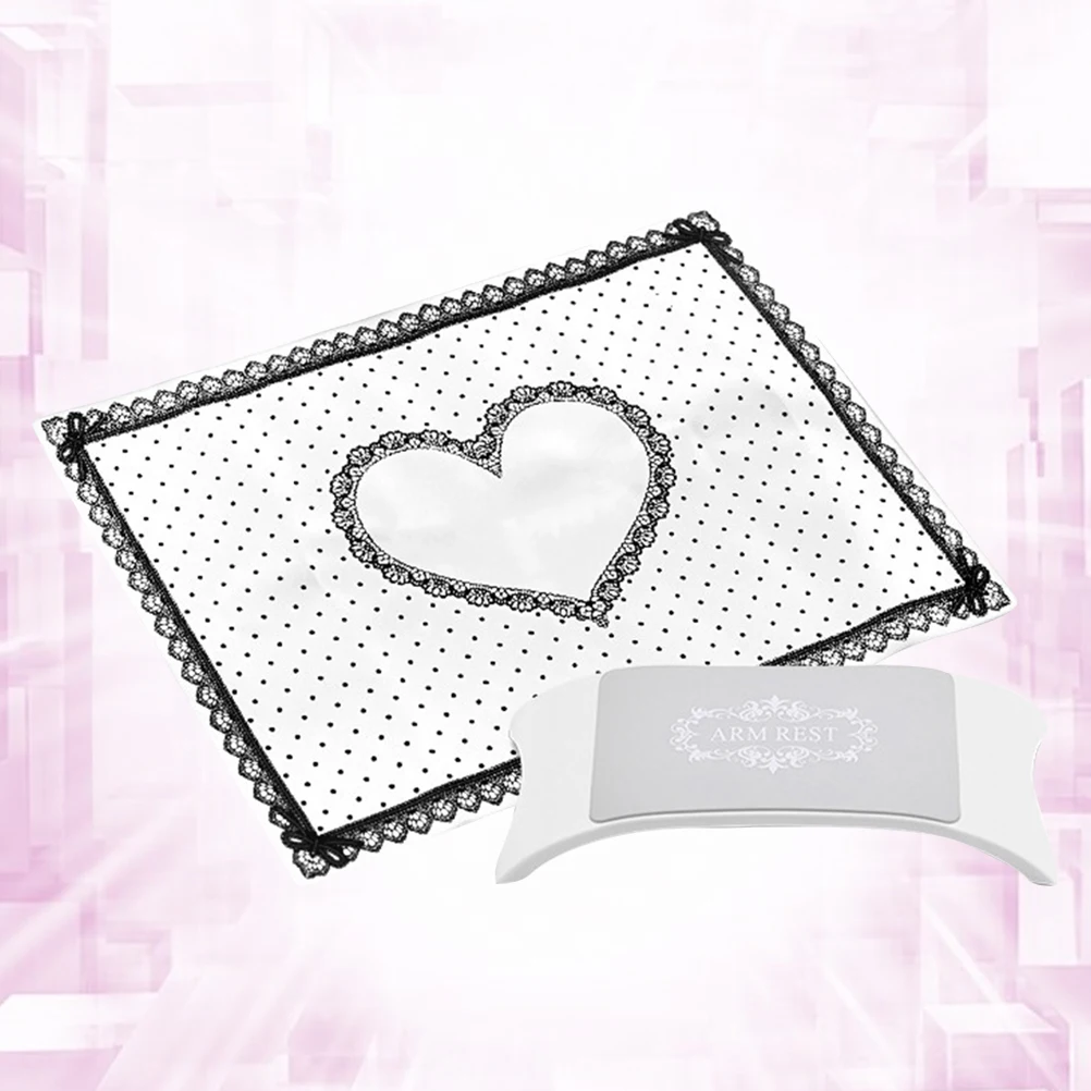 

Hand Pillow Cushion Set Foldable Manicure Mat Silicone Nail Tools for Art Beauty