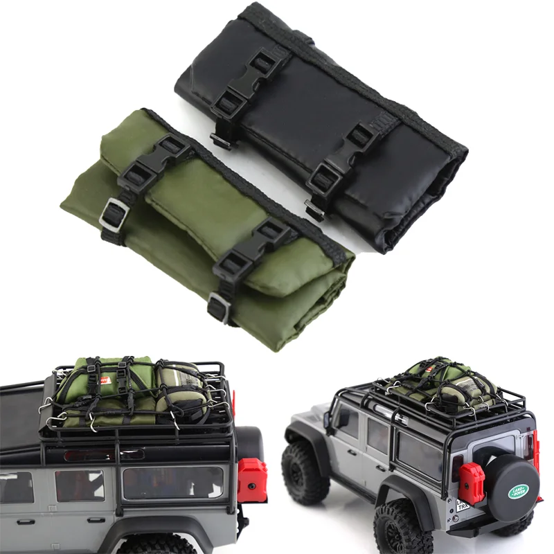 محاكاة كيس النوم المزاج قطعة مقبلات ل 1/18 RC الزاحف سيارة Traxxas SCX24 TRX4-M FMS المدافع برونكو FCX18 ترقية