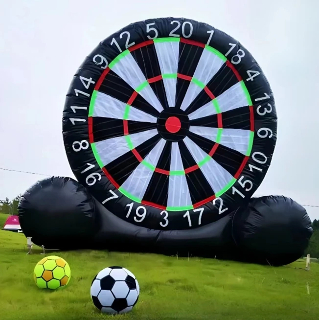 

Customized Football Soccer Inflatable Darts Shooting Games Inflatable Soccer Dart Board Games Inflatable Target Sport Game