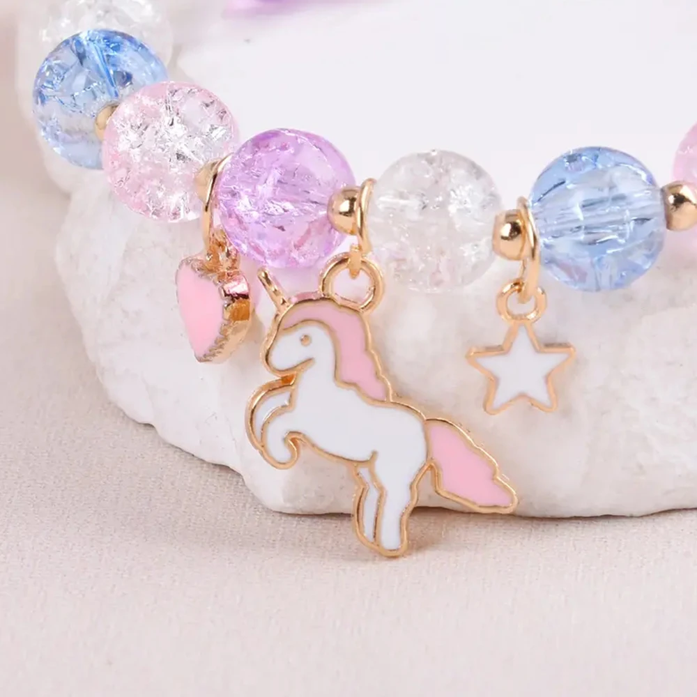 New WOMEN\'S Unicorn Quartz Watch + Unicorn Accessories Set 5pcs/set