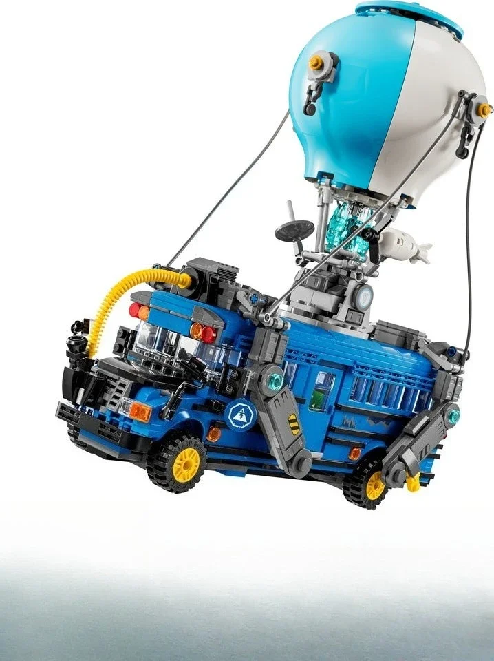 مجموعة مكعبات بناء الحافلة من Battle Model Bricks 77073 متوافقة مع جزيئات Lego، مناسبة لهدايا عيد الميلاد