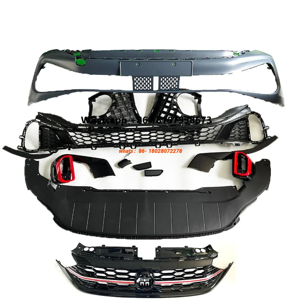 

Original OEM Material Body Kit Front Car Bumper Assembly Racing Grills for VW JETTA 2022 2023