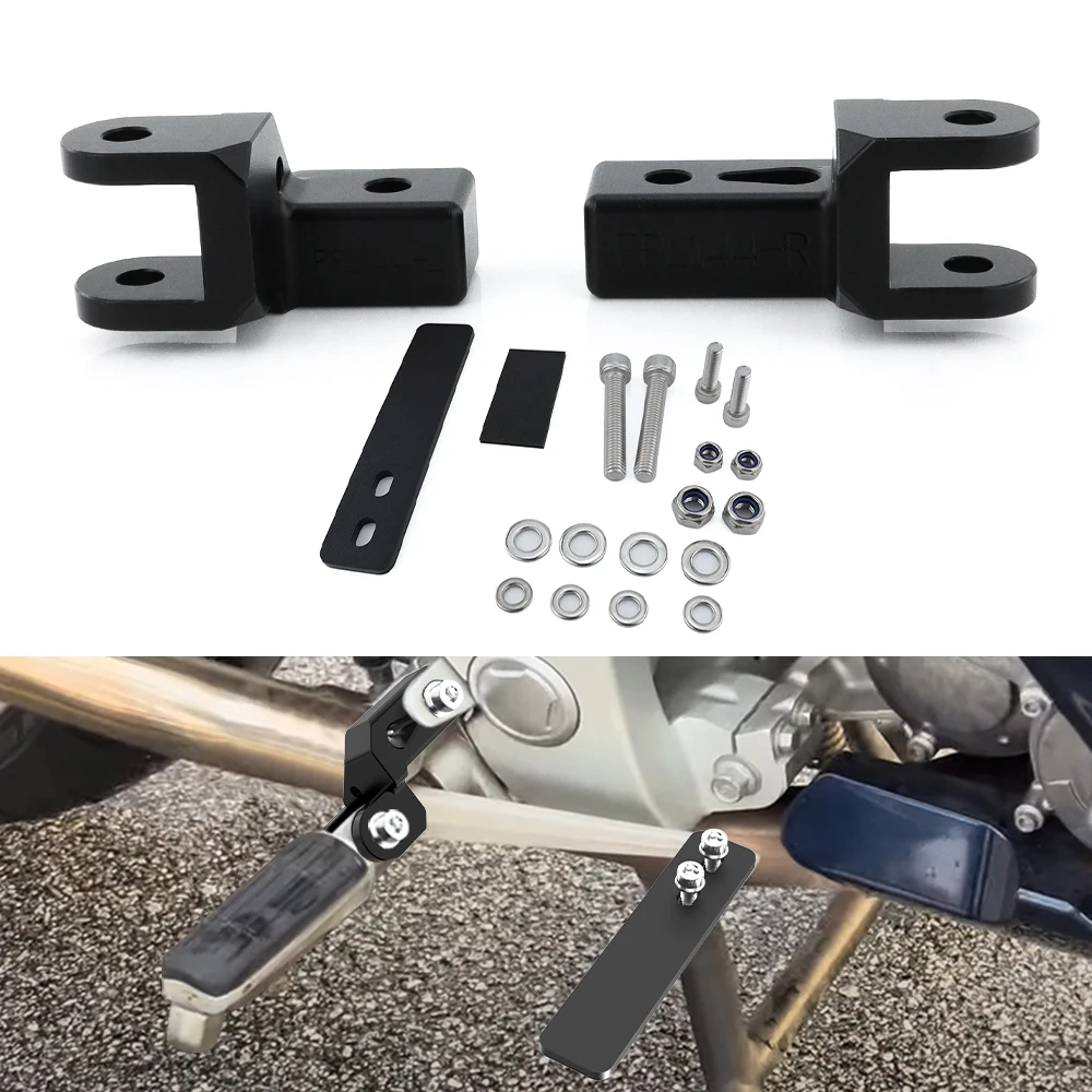 

Rider Foot Pegs Front Footpeg For Yamaha FJR1300 FJR 1300 2001-2023 2024 2025 Motorcycle Aluminum Foot Pegs Lowering Brackets