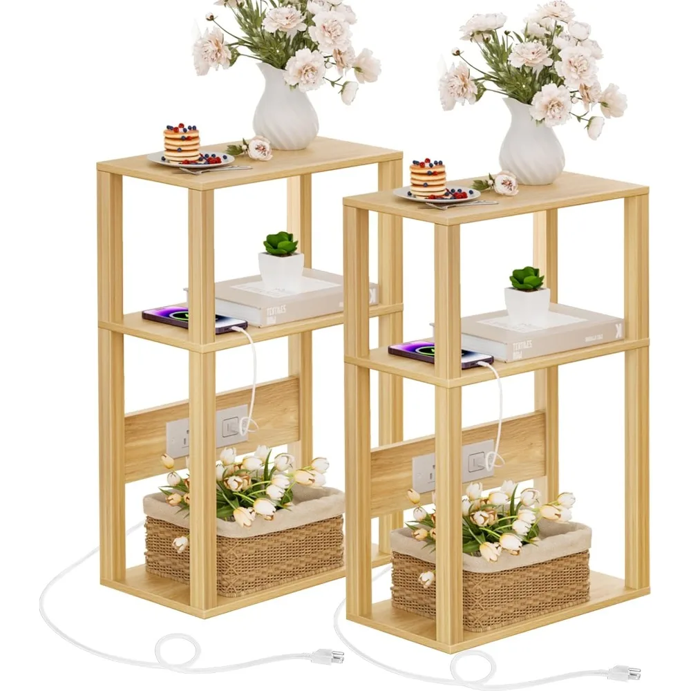 mesa-auxiliar-pequena-y-estrecha-de-bambu-de-3-niveles-juego-de-2-con-estacion-de-carga-mesita-de-noche-delgada-para-espacios-pequenos-mesita-de-noche-delgada
