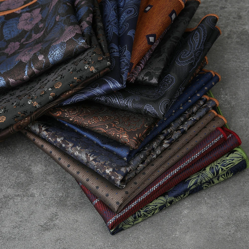 Men's Floral Pocket Square, Wedding & Party Accessory