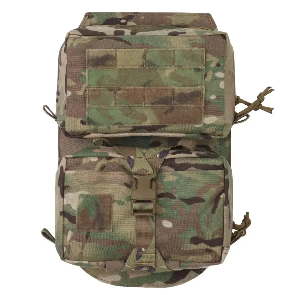 Scarab portador de placa táctica, bolsa de Panel trasero Molle, chaleco de caza, bolsa de agua, chaleco de asalto Airsoft, accesorios