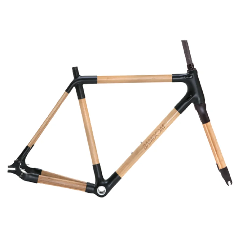 Bamboo Bicycle Frame, Front Fork, 700C