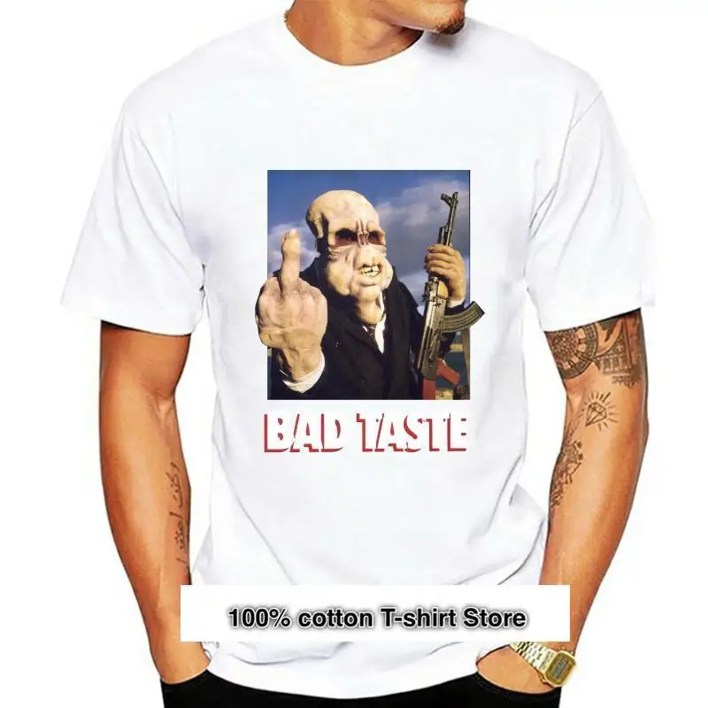 Camiseta con póster de película de Bad Taste 1987