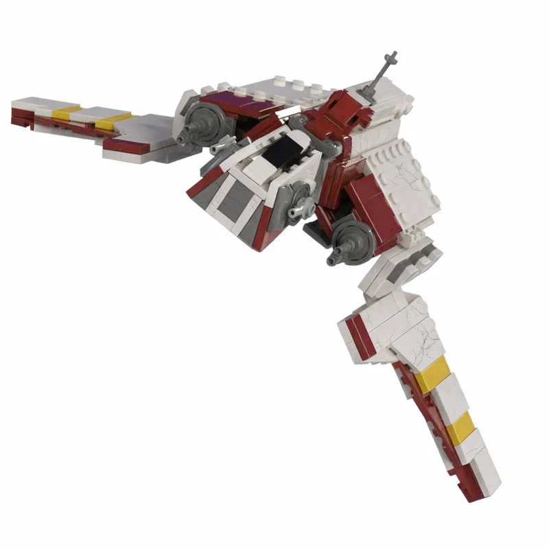 307pcs MOC Nu Class Attack Shuttle GAR Model Building Blocks Architecture Creative Idea Assemble DIY Birthday Christmas Gift Toy