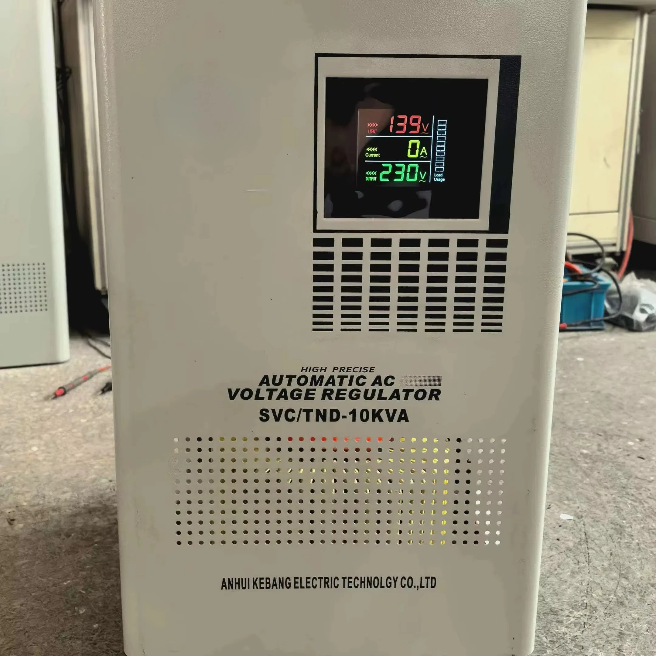 Single Phase AC Copper Automatic Voltage Stabilizer 10kVA/15kVA/20kVA/30kVA 220V/120V Output High Precision  Home Commercial