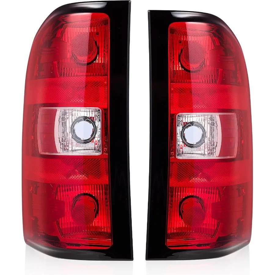 

Tail Lights for Chevrolet Chevy Silverado 20072013 Factory Style Pickup Truck Tail Lamps OE Replacement 2Pcs Designed for Enhan