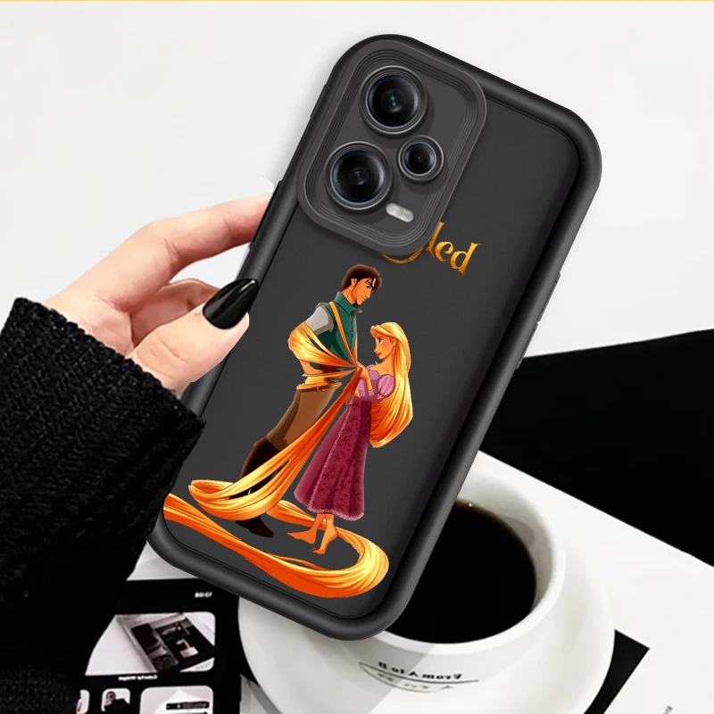 Tangled Rapunzel Disney Art Eye Ladder For Xiaomi Redmi Note 13 12 12C 11 11S 10 10C 10A 9C 9A Pro 5G Cover Phone Case