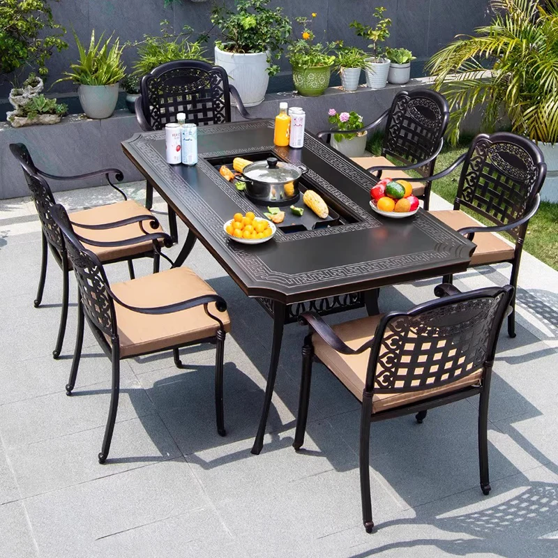 Mobile Outdoor Garden Furniture Sets Coffee Restaurant Study Modern Garden Furniture Sets Luxury Muebles Commercial Furniture