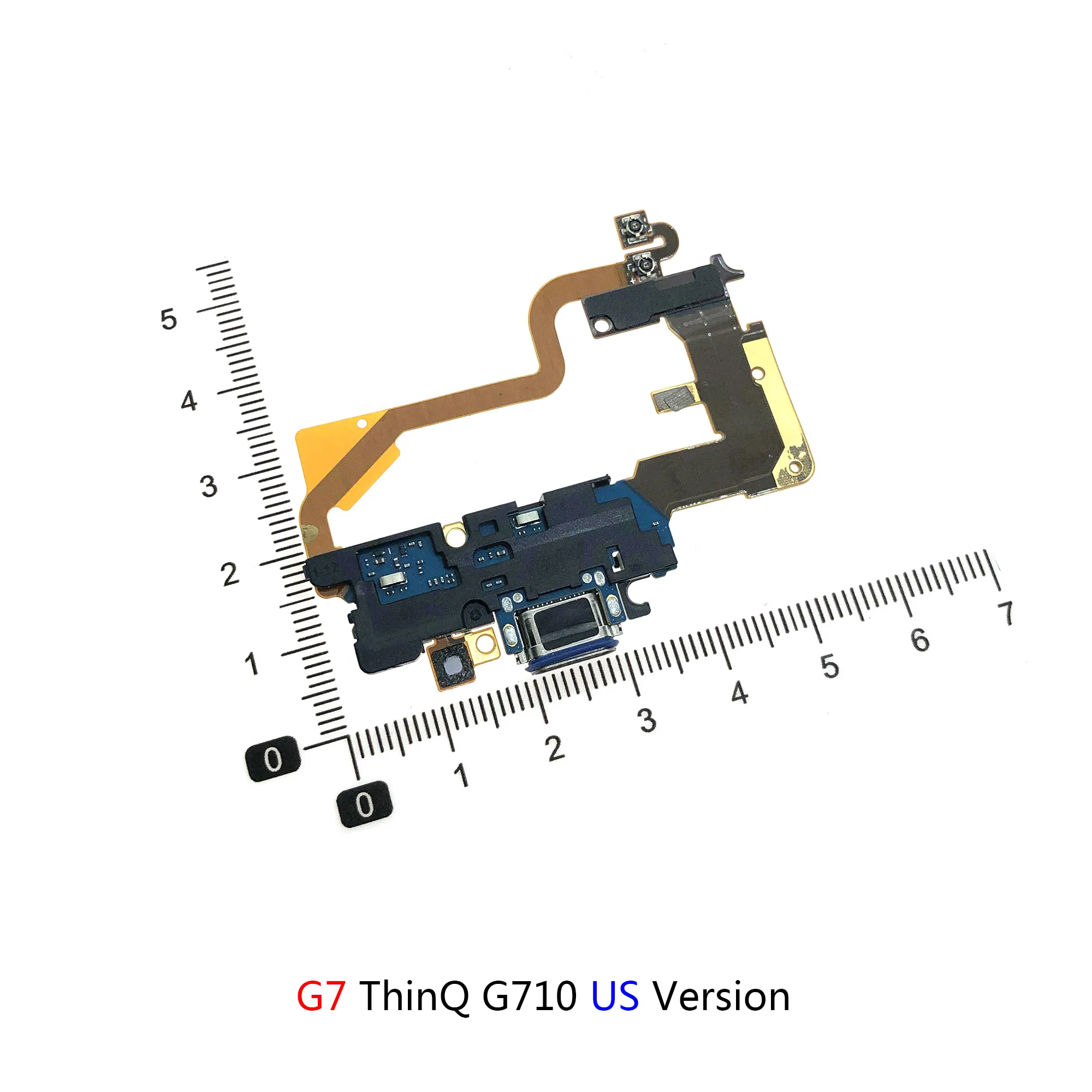 Charging Charger Plug Port Connector Board Parts Flex Cable With Mic For LG G6 G600 G7 ThinQ G710