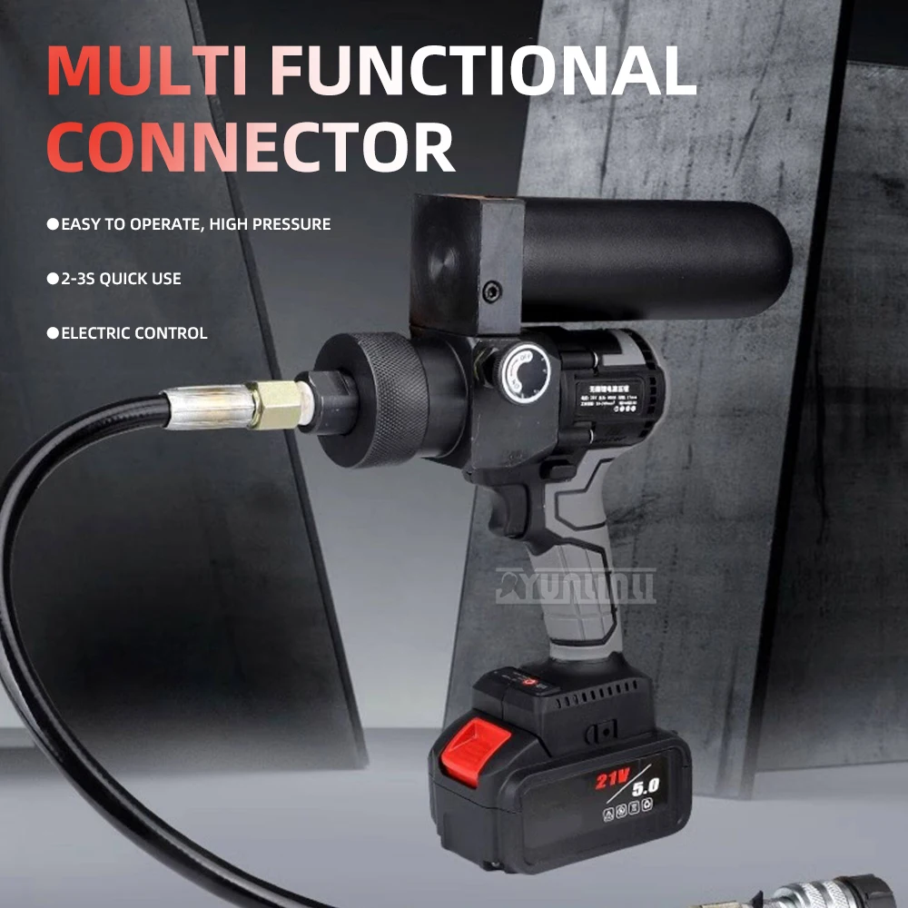 Picture 3: 70MPa Cordless Handheld Hydraulic Pump – Ultra-Compact, Lithium Battery Powered, Ultra-High Pressure Electric Pump / Power Unit