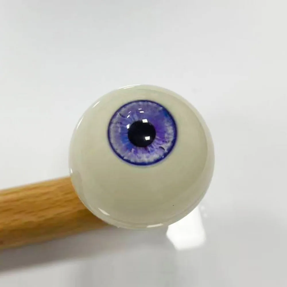 1pair 20mm Acrylic Fake Eyes Eyeballs with 3 Dimensional Fitting Eye 10 Styles Silicone Doll Simulation Eyeballs
