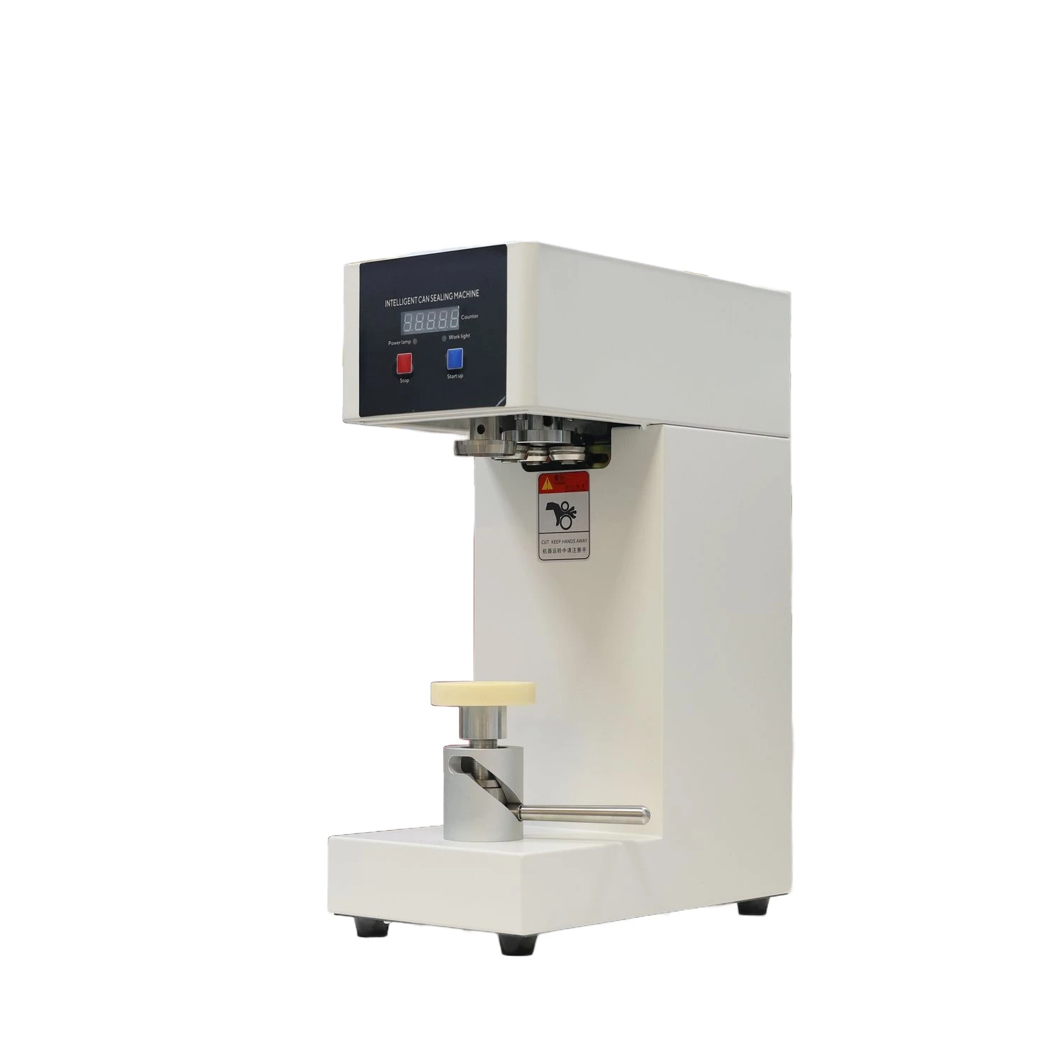 QLS-180 Sigillatrice semiautomatica affidabile per lattine da 180 W per lattine da 55 mm con funzionamento stabile e durevole