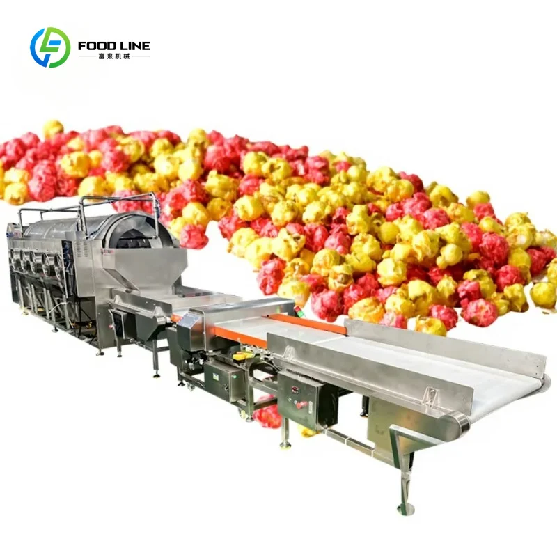 Customized From Kernel To Crunch  Full-Scale Popcorn Production Solutions