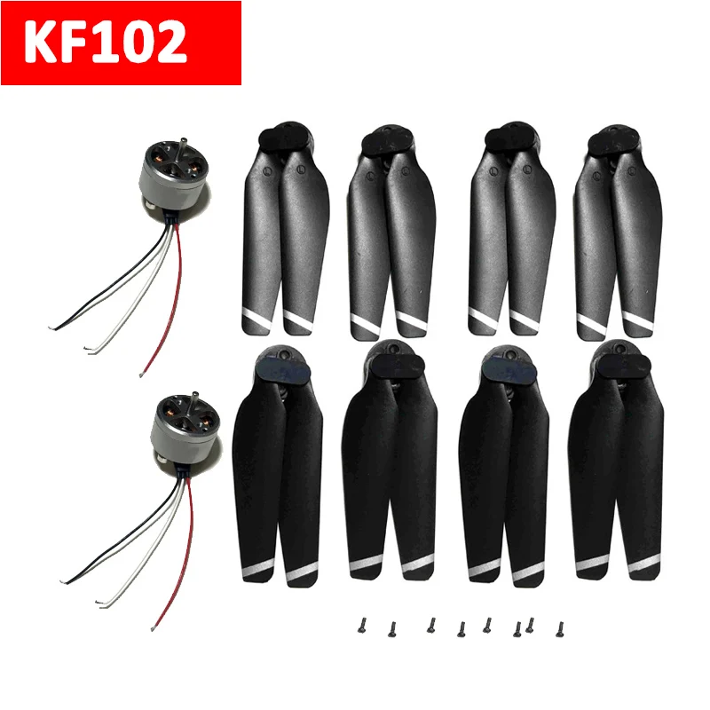 

KF102 Brushless Motor Engine Propeller Props Main Blade Wing Spare Part Kit DIY Replacement Accessory