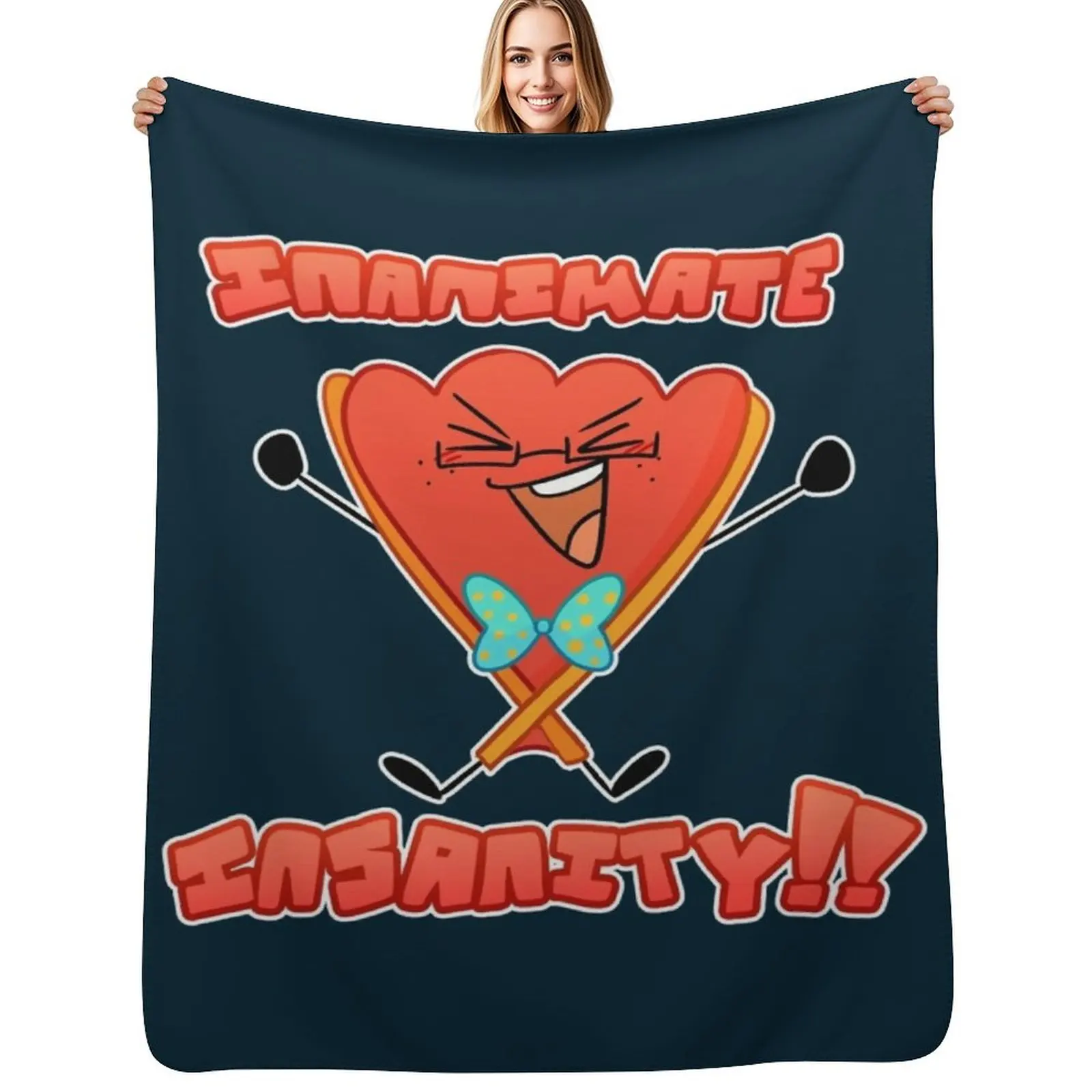 fan INANIMATE INSANITY Throw Blanket Multi-Purpose Sofas Blankets For Sofas Tourist Plaid Baby Blankets