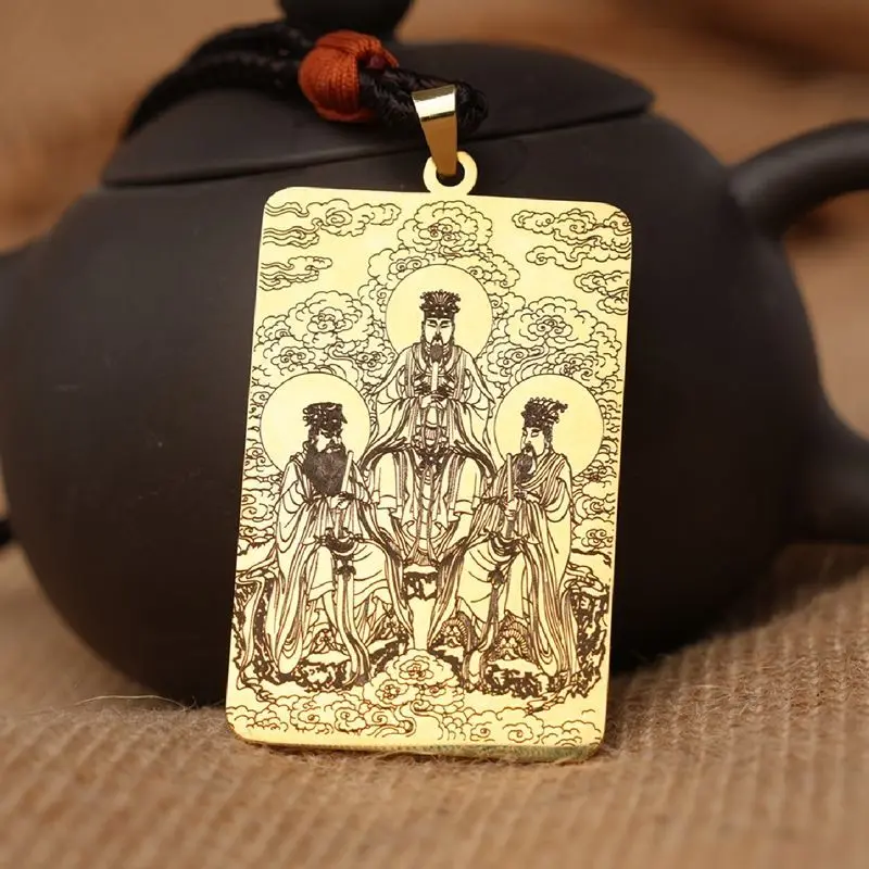 

Taoist cultural supplies, Three Officials Emperor pendant