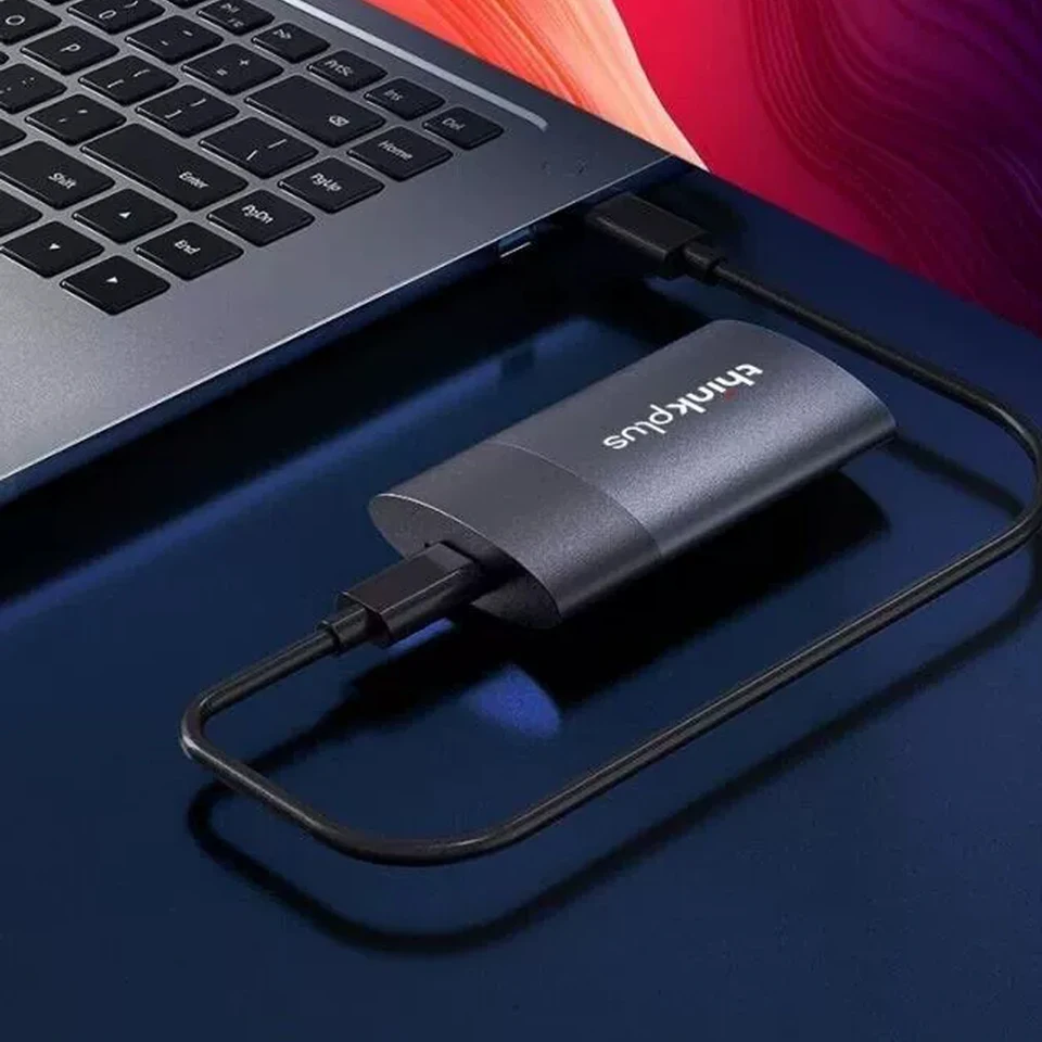 Lenovo Thinkplus US202 2TB USB外付けSSD Thinkplus US202 Portable SSD 512GB 1TB 2TB Solid State Drive USB3