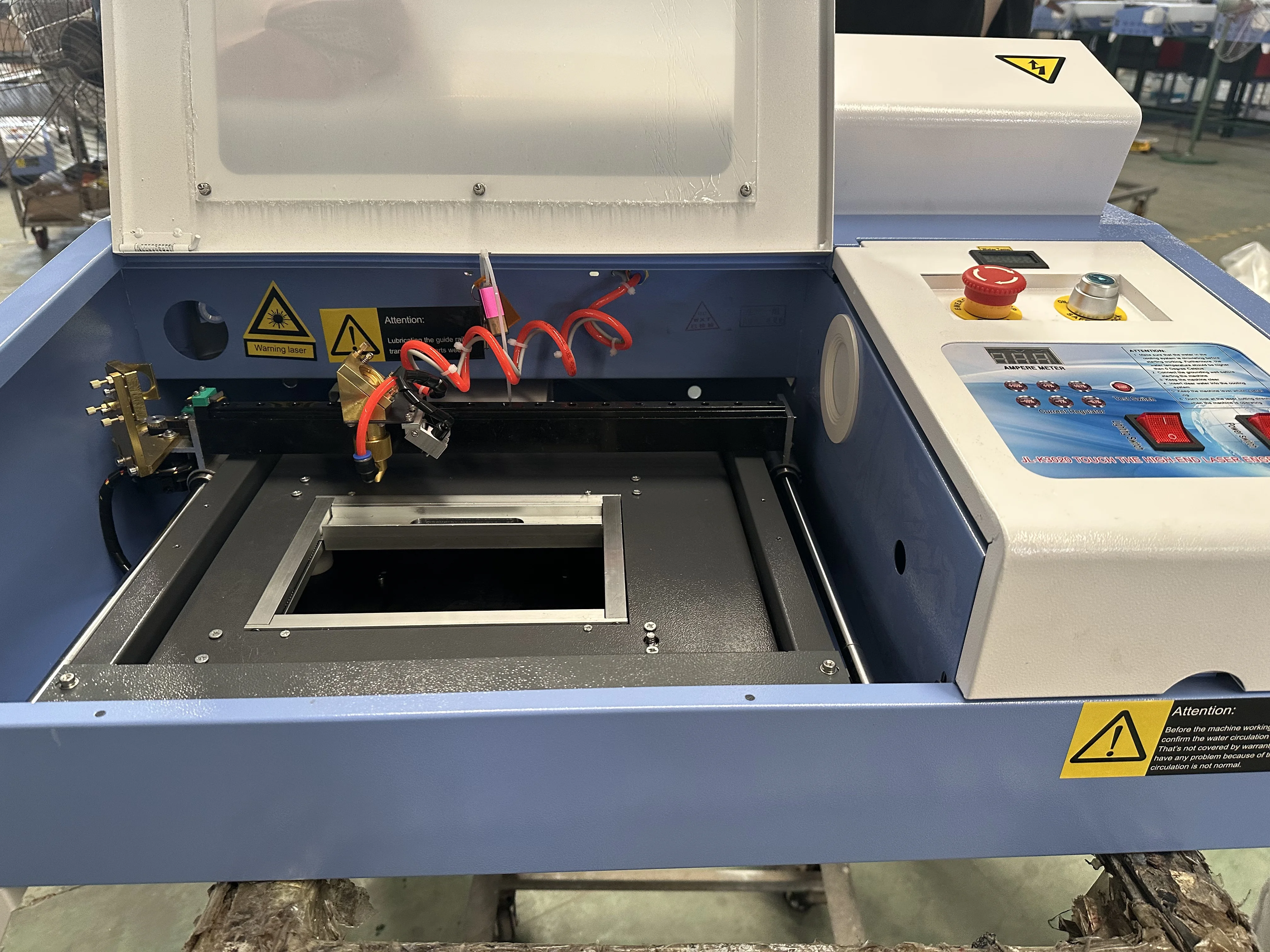 Mini portátil pequeno fácil operar 2030 3030 3040 4030 25w 30w 40w máquina de corte a laser co2 para carimbo
