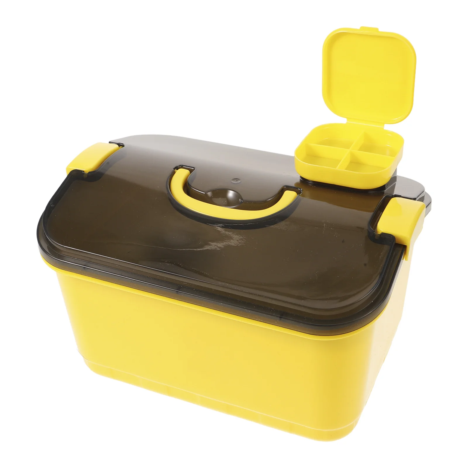 

Аптечка, двухслойный прочный пластиковый органайзер, большая портативная медицинская коробка для хранения помощи для домашних путешествий