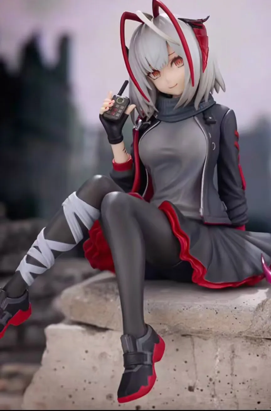 

2025 самая низкая цена, японская оригинальная аниме-фигурка Arknights, сидячая фигурка, коллекционная модель игрушки для мальчиков