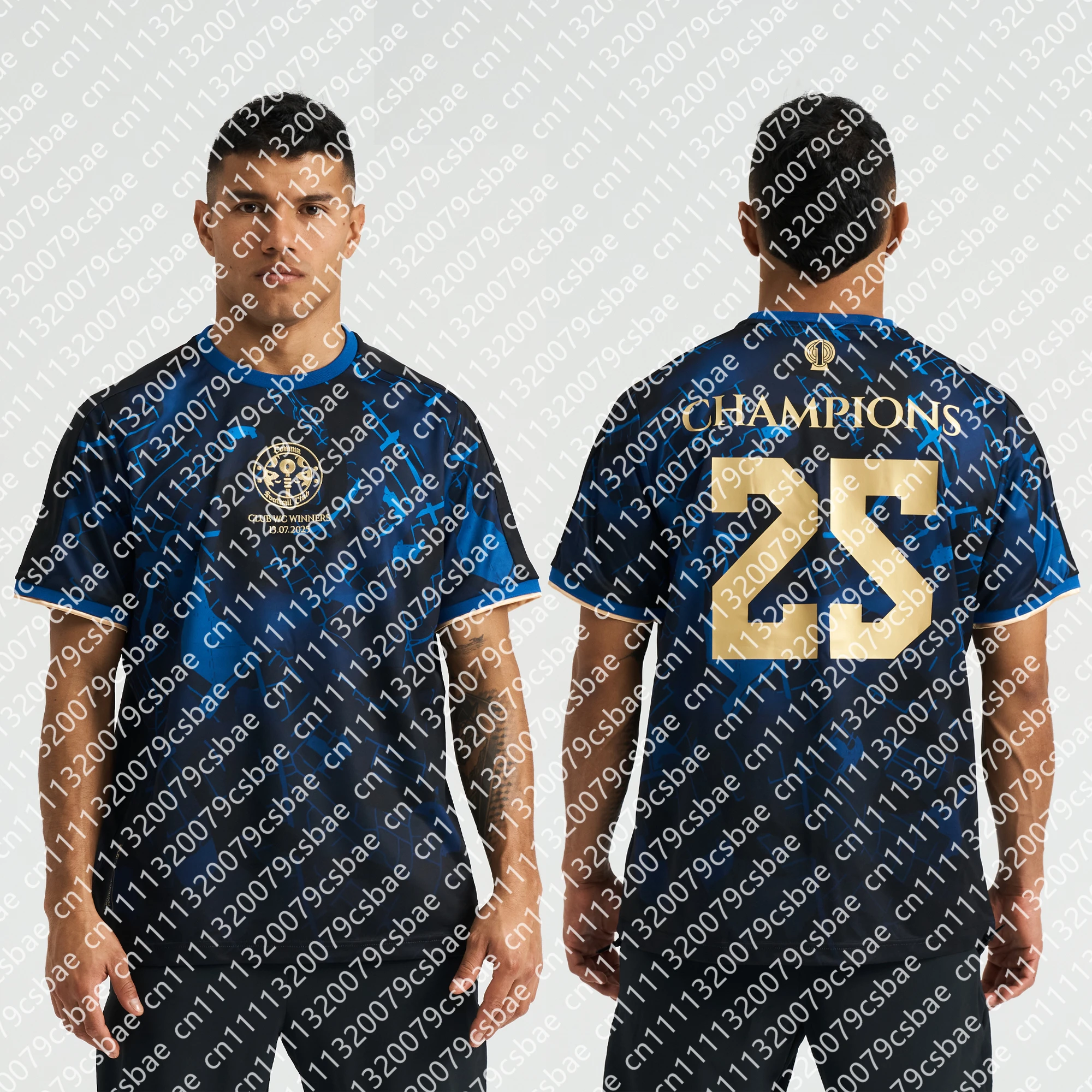 2025 Chelsea Champions Special Edition The Blues Jersey Quick-Drying And Breathable Kids Adults Tops Clothing