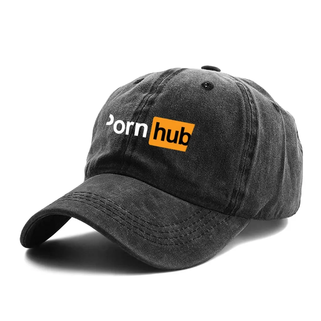 Boné de beisebol unisex com Pornhub logotipo, clássico Sports Hat, alta qualidade, venda quente, moda