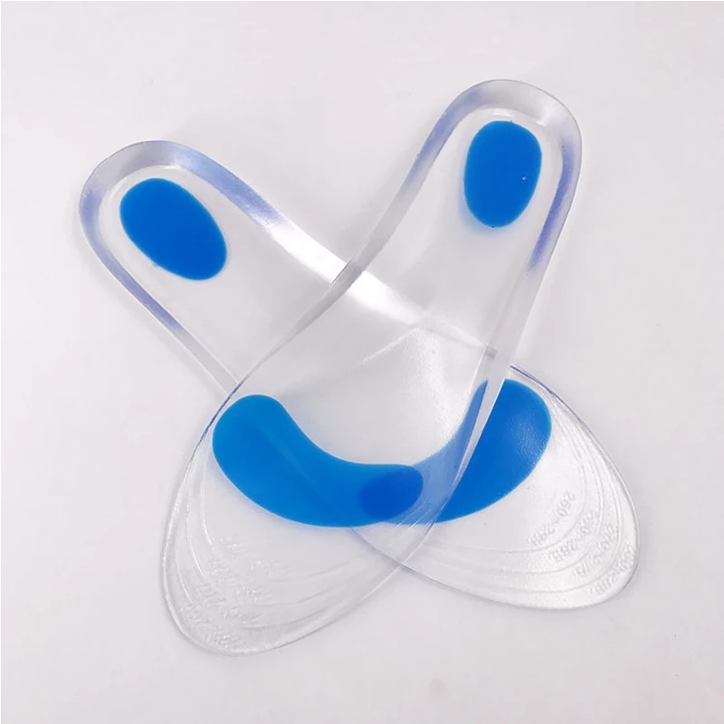 Orthopädische Einlegesohlen Medizinische Silikon Gel Einlegesohle für Flache Füße Plantarfasziitis Schmerzen Relief Arch Unterstützung Fußpflege