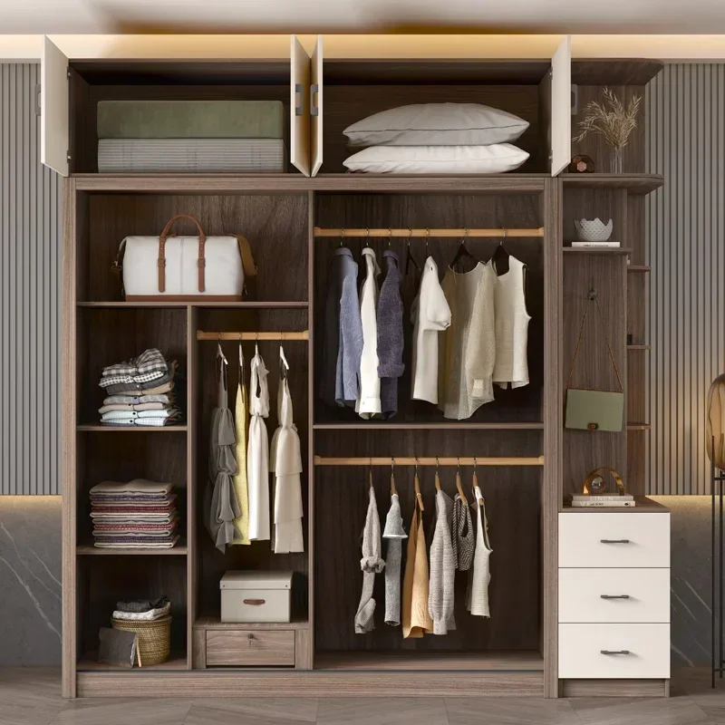 Jewelry Sliding Door Wardrobes Orgnizer Luxury Storage Bedroom Wardrobe Organizer Clothes Organizer Muebles Hotel Furniture