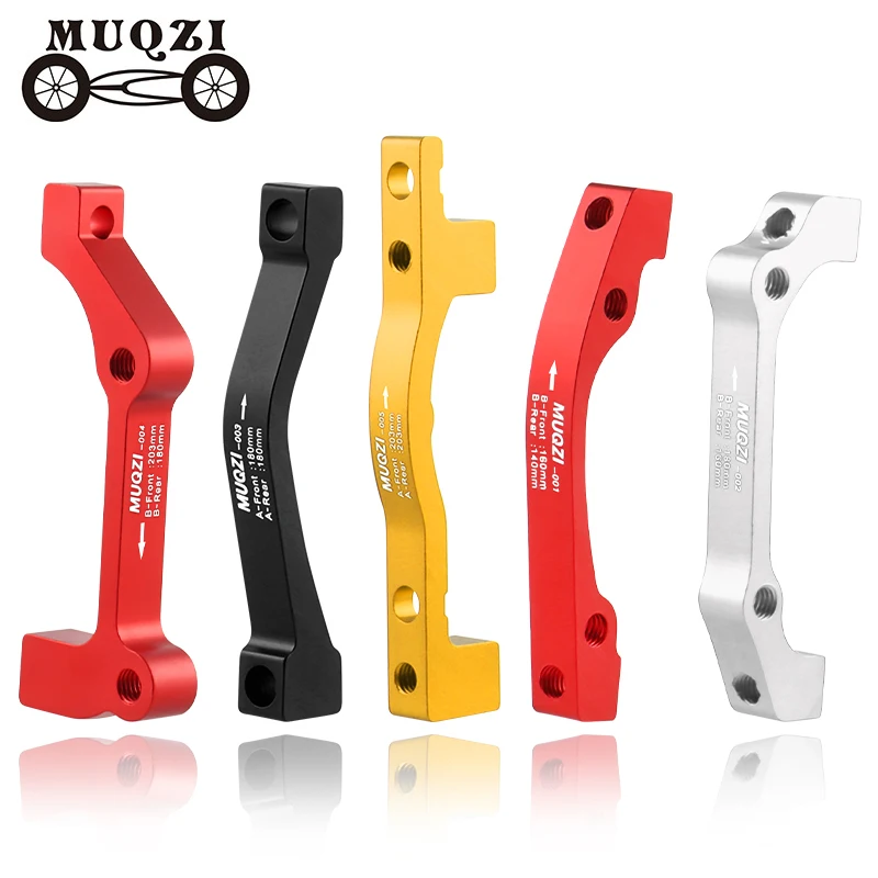 MUQZI Disc Brake Caliper Mount Adapter IS PM 140mm 160mm 180mm 203mm Bike Disc Brake Rotor Adapter With Bolts