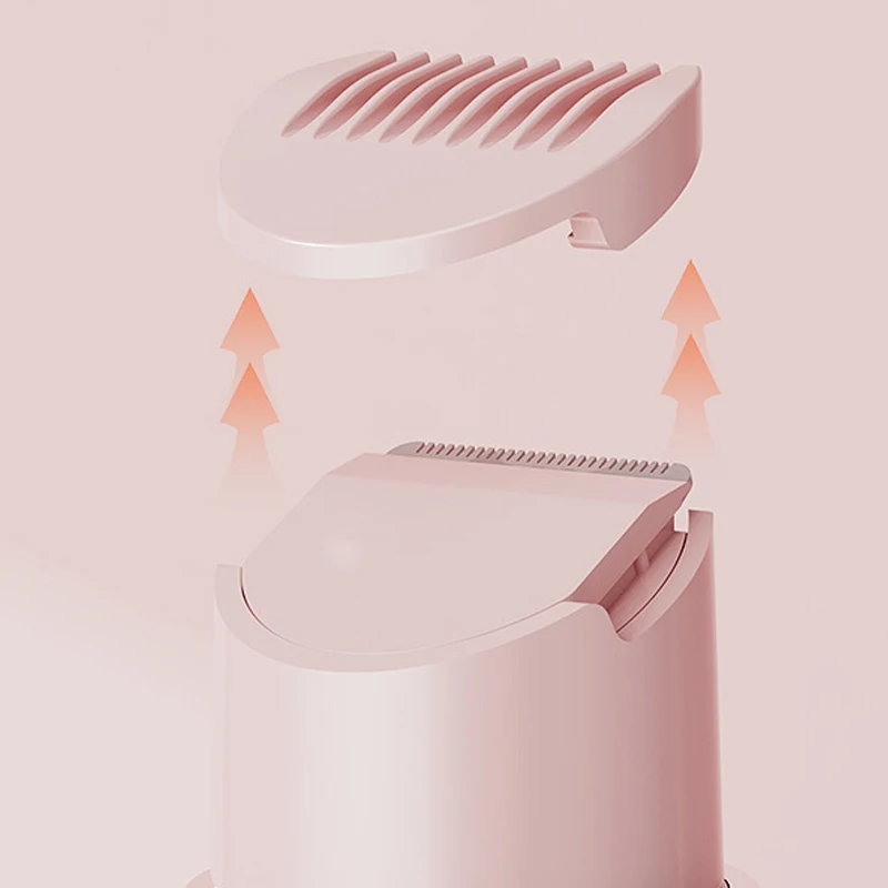Elektrischer Damenrasierer, Geeignet für Trockene und Nasse Haarentfernung am ganzen Körper, Wiederaufladbarer Tragbarer Bikini-Trimmer – Detail 10