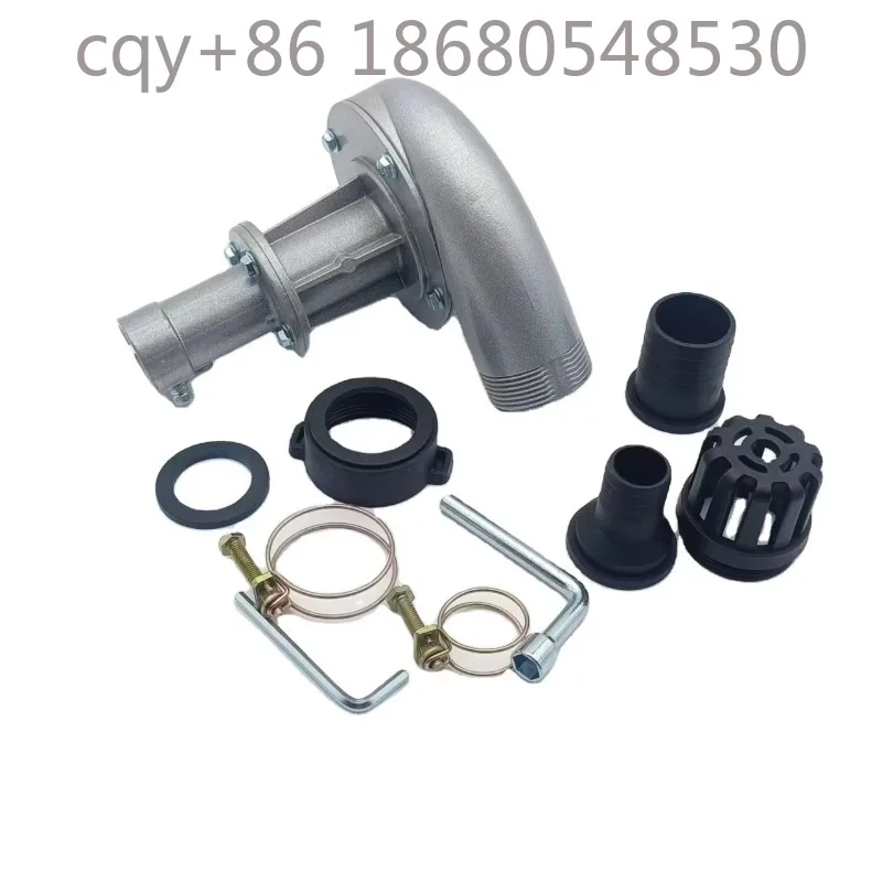 KLL Agricultural Forestry Irrigation ALuminum Water Pump Head for Brush Cutter Spare Parts