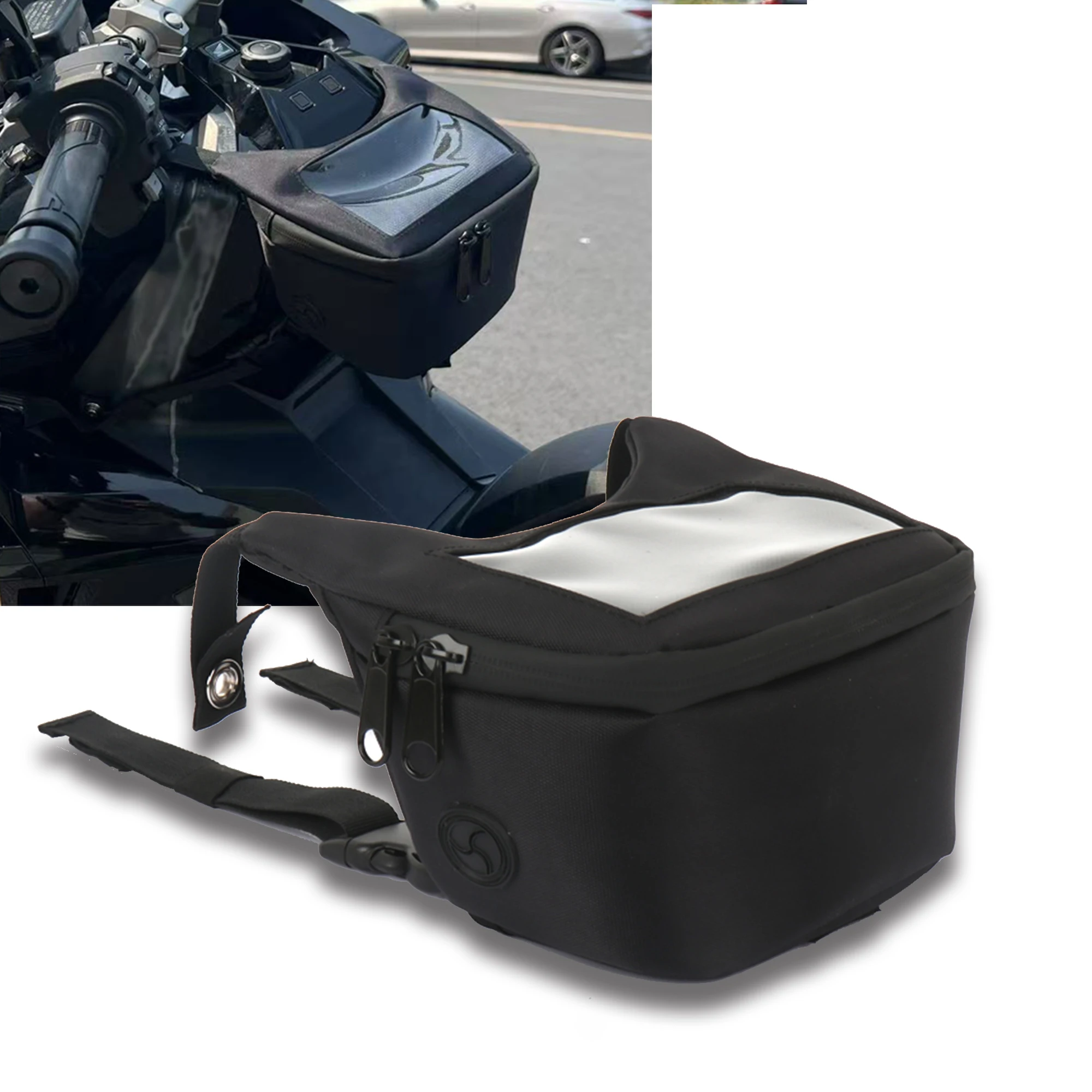 

X ADV 750 For Honda XADV750 2017-2025 Motorcycle handlebars travel bag motorcycle waterproof and dustproof front storage bag